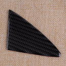 2pcs/Set Carbon Fiber Front Grille Cover Trim Decor Fit for Mazda 3 Axela 14-16