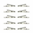 Stainless Steel Alligator Crocodile Test Clips Cable Lead Screw Probe Fixing New