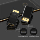 Display Port to HDMI Male Female Adapter Converter DP DisplayPort to HDMI