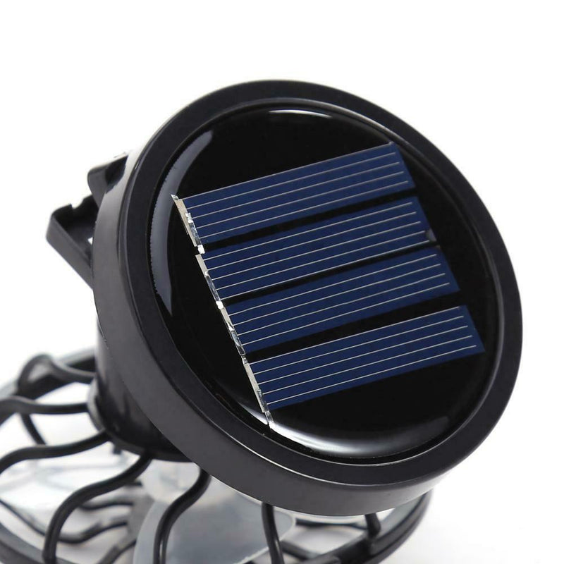 Sun Solar Powered Cooling Fan Clip-On Mini Solar Panel Cell Beach Outdoors