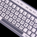 1PC universal silicone desktop computer keyboard cover skin protector film BW TO
