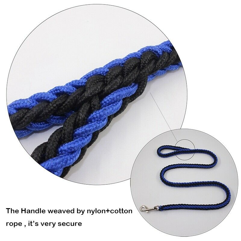 Adjustable Dog Leash Nylon Pet Leash Rope for Large Dogs Soft Dog Set Chain
