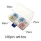 Waterproof 100PCS Solder Sleeve Heat Shrink Tube Wire Terminal Connectors 4 D9Y5