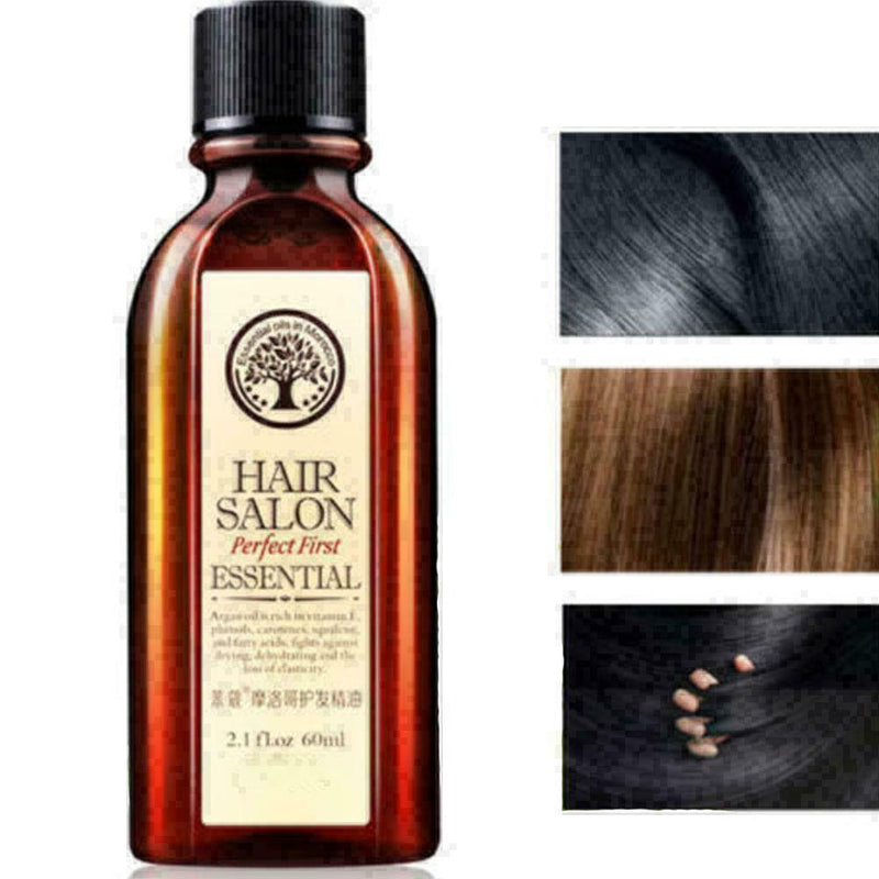 60ml Argan Oil Moisturizing Nourish Scalp Smooth Dry Repair Treatment Hai B S3V2