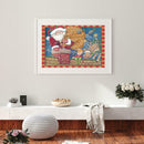 5D DIY Special Shaped Diamond Painting Santa Claus Cross Stitch Mosaic Craft Kit