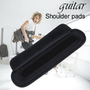 Guitar Strap Belt Shoulder Pad 600D Oxford Cloth Non-slip Cushion Black