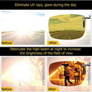 Polarized Clip On Driving Glasses Sunglasses Day Vision UV400 Lens Night Vision