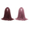 2 Pieces Jewish Elegant Soft Cotton Long Scarf