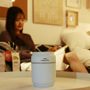 Ultrasonic Mini Aroma Humidifier Air Diffuser Purifier for Office -Black