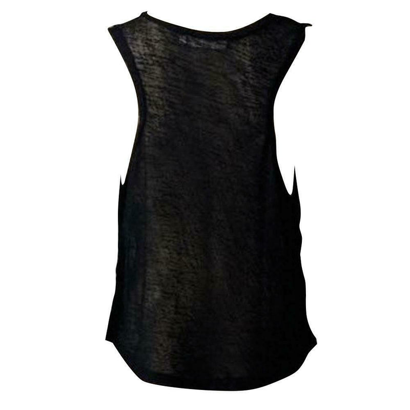 Sexy Women Casual Sleeveless Loose Vest Shirt Blouse Tank Top Black M