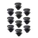 30x Car Push-pin Clips Plastic Rivets Cars Door Panel Mounting Brackets For