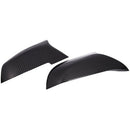 1 Pair Carbon Fiber Car Rear View Mirror Cover Cap For Bmw F20 F22 F30 F31