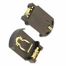 10 x CR2032 plastic button cell battery base holder for SMD SMT coffee Z3B5