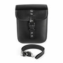 Black PU Leather Motorcycle Bag Sissybar Saddle Storage Tool Box Pouch Sid HFV