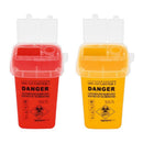 Tattoo Medical Plastic Sharps Container Biohazard Needle Disposal Waste Box