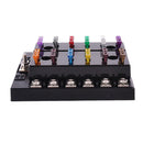 Car Truck Van 12 Way Circuit Standard ATC ATO Blade Fuse Box Block Holder