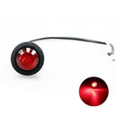 3/4" Marker Lights Triple Diode LED Truck Trailer Clearance Red Indicator N M2S8