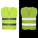 High Visibility Vest Reflective Safety Construction Traffic Waistcoat Work Tops