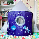 Kids Space Themed Playtent Nursery Playset Beach Toys Room Cartoon Castle