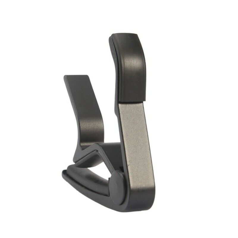 One Hand Quick Change Capo for Guitar - Black