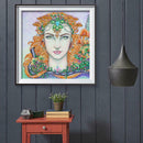 5D DIY Special Shaped Diamond Painting Beauty Cross Stitch Mosaic Kit Decor