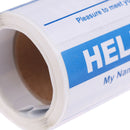 Self-introduction name stickers scrapbooking for Package stationeryB Kw