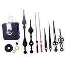 Quartz Clock Movement Black Hands Simple Battery Powered Clock Mechanism Kits