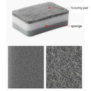 5PCS Strong Magic Sponge Cleaning Brush Dish Bowl Washing Sponge Kitchen ClS Ew