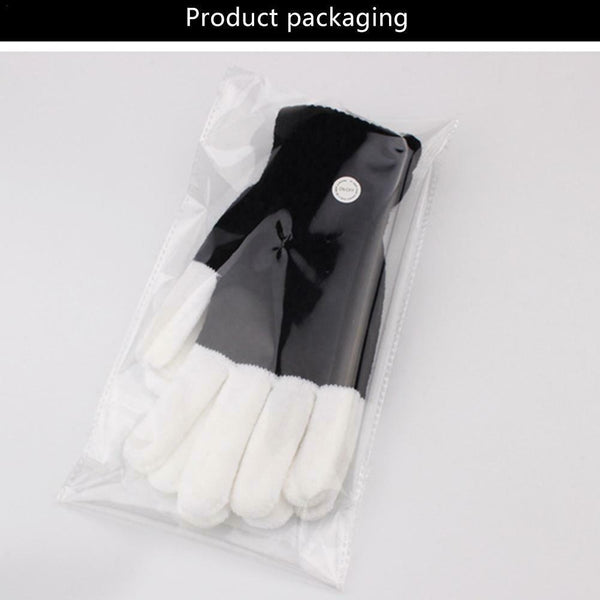 LED Luminous Gloves Full Finger Light Up Flashing Party Dance Costume Gloves AU!