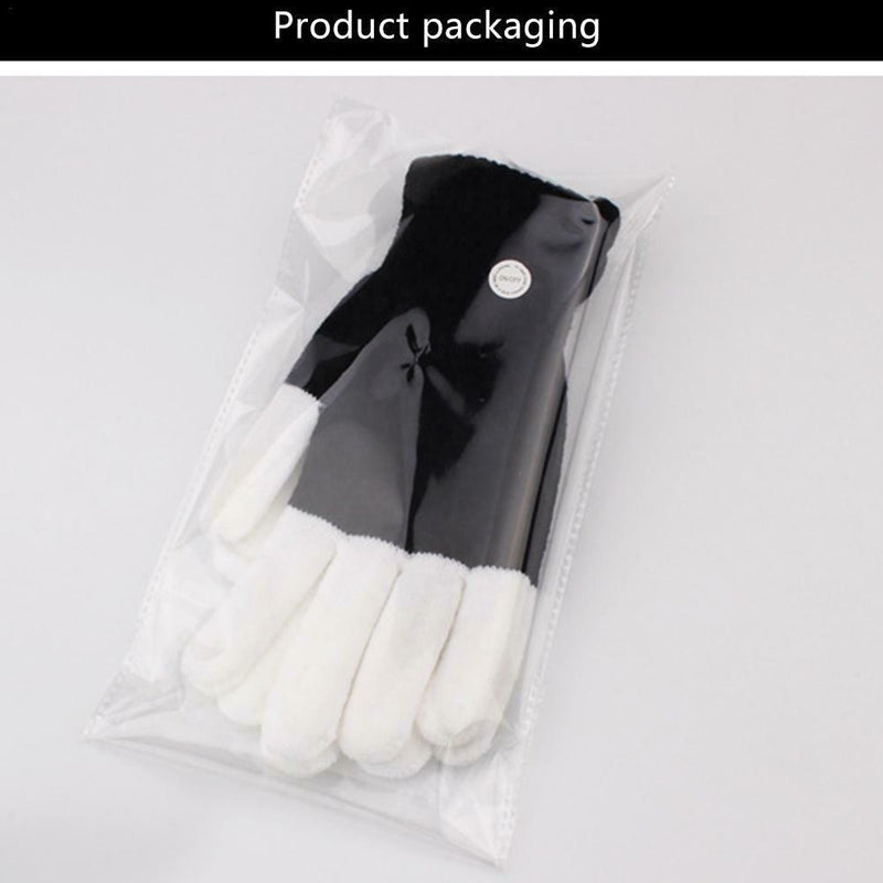 LED Luminous Gloves Full Finger Light Up Flashing Party Dance Costume Gloves AU!