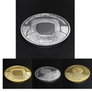 4pc 2019 Moon Landing Commemorative Challenge Coin Art Collectibles 40mm
