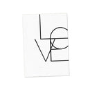 Unframed Modern Art Canvas Oil Painting Nordic Style LOVE Print Wall Decor L