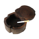 Wooden Ashtray For Smoking Weed Cigarette Southeast Asia Style Handwork Ash