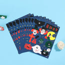 Halloween Pumpkin Ghost Handmade Cake Packaging Sealing Label Kraft StickerSEAU