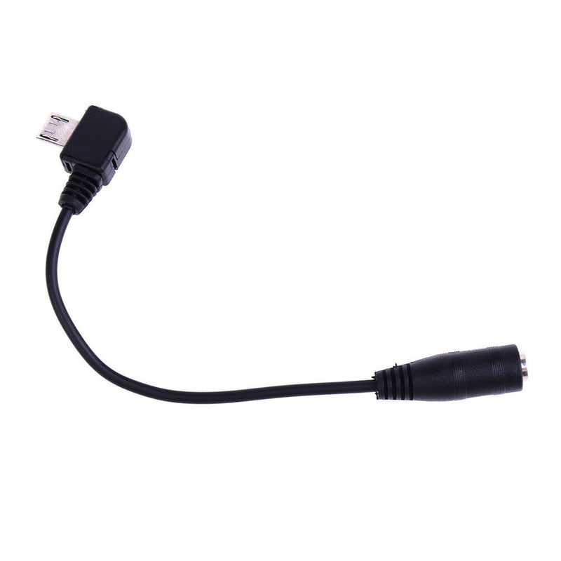 Micro USB female jack To 3.5mm stereo female audio adapter cable  JR