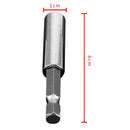 10pcs 1/4 Inch Bit Holder Screwdriver Bit Extension Bar Connecting Piece