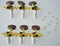 Classical Guitar Tuning Pegs Machine Heads Tuner Brown