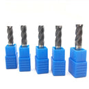 5PCS HRC45 4 Flute 8Mm Solid Carbide Endmill 60Mm Long Side Milling Slottin