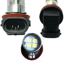 2X H11 / H11 100W 8000K White LED Foglights Bulbs Lamp Car Lighting