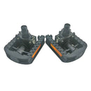 Double Folding Bike Pedals Folders Cycle Commuting Bicycle Pedals 9/16" Black