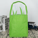 Easter Rabbit Ears Gift Bag Cute Creative Linen Gift Storage Bag For Kid Gi