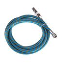 6' Braided Airbrush Air Hose Adapter w/2x 1/8'' BSP Fitting Coupling CompressoME