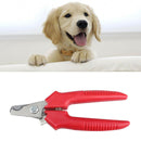 Pet Nail Trimmer Red Pet Dog Toe Care Nail Grooming Trimmer Clipper