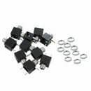 10 Pcs Panel PCB Female 3.5mm Headphone Jack Audio Connectors D8V4