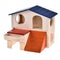 House Bed Cage Nest For Small Animal Pet Hamster Hedgehog Guinea Pig Castle C7Z8