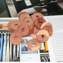 30Pcs 4.8cm Wardrobe Natural Moth Larvae Repeller Killer Cedar Wood Balls Rings