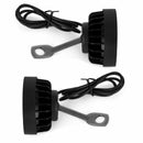 2PCS  Motorcycle Spot Fog Light Headlight Waterproof 6 LED Front Head Lamp COE