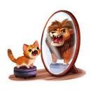 5D DIY Full Drill Diamond Painting Novelty Cat Lion Cross Stitch Embroidery