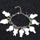 My Hero Cartoon Multi Character Charm Bracelet Adjustable 19+5cm Supply G9V Y6A2