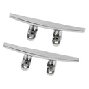 Marine Stainless Steel Mooring Dock Deck Line Rope Cleat 5" Boat Accessory